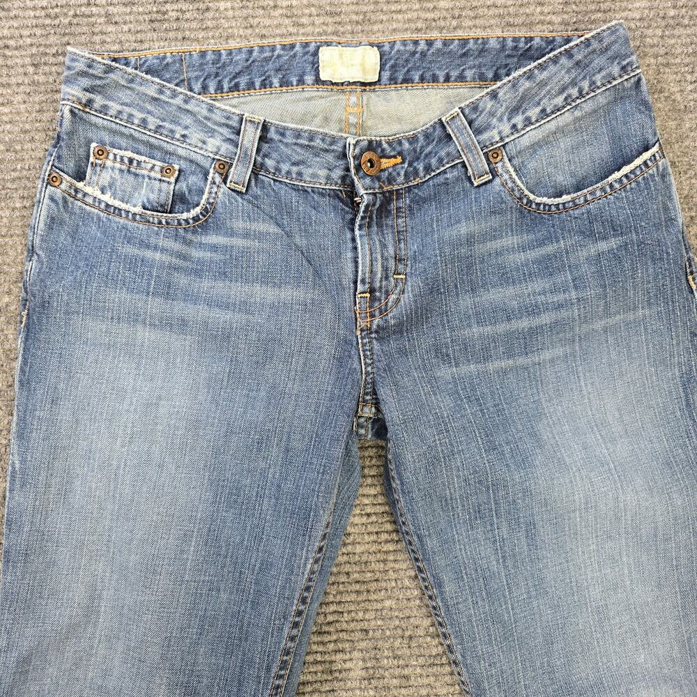 BKE Stella Jeans Womens 29x33 Blue Low Rise Bootcut Y2K Stretch Tall - Picture 4 of 10